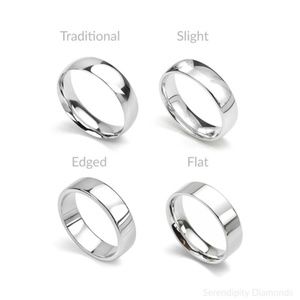 Anthro 4mm Band Gold Plated Wedding Basic Perfect Polished Band Ring
